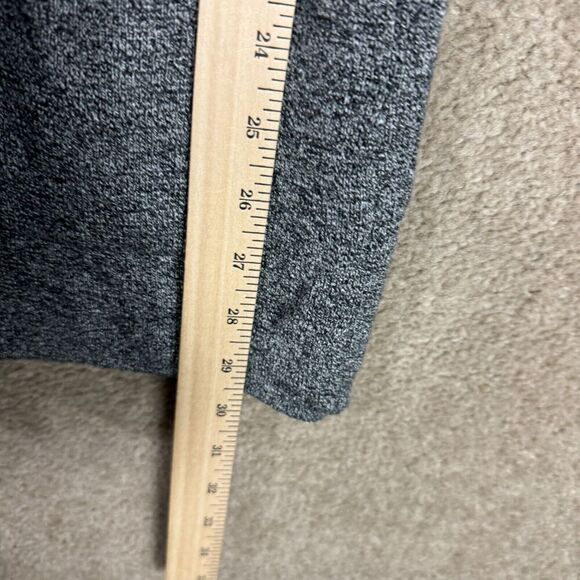 Talbots Sweater Vest Womens Size Small Gray Knit Shawl Collar Open Front Pockets - Picture 6 of 10